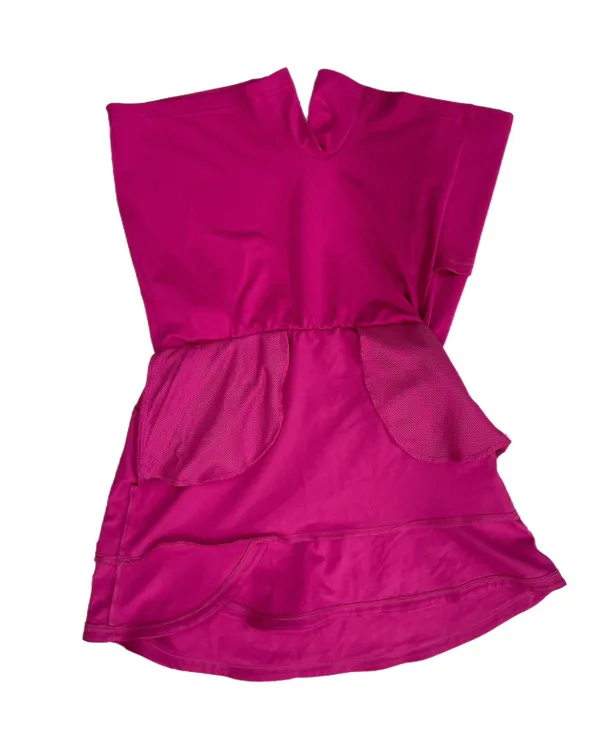 💞 Adidas Bright Magenta Athletic Mini Skort w/ Pockets | Women’s Sz XS - Image 6