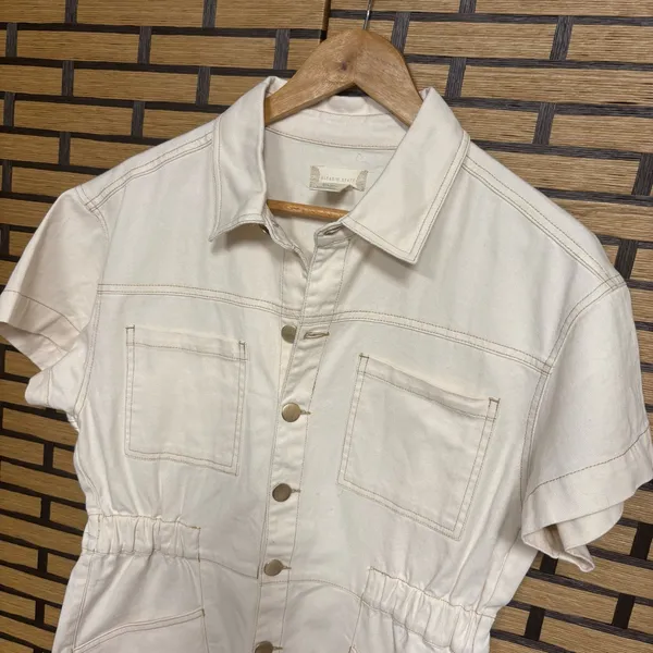 Altar'd State Cream Romper Size‎ Large - Image 4