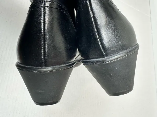 Dansko Mid Calf Leather Heeled Zip-up Boot Size EU 38 - US 7.5/8.0 - Image 12