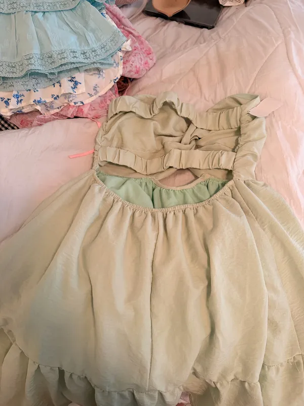 Mint Green Shein Dress - Image 2