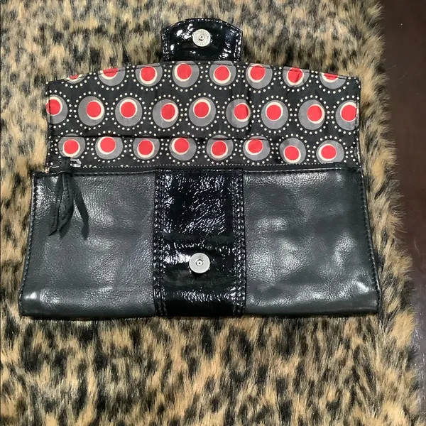 FOSSIL VINTAGE‎ LEATHER CLUTCH - Image 4