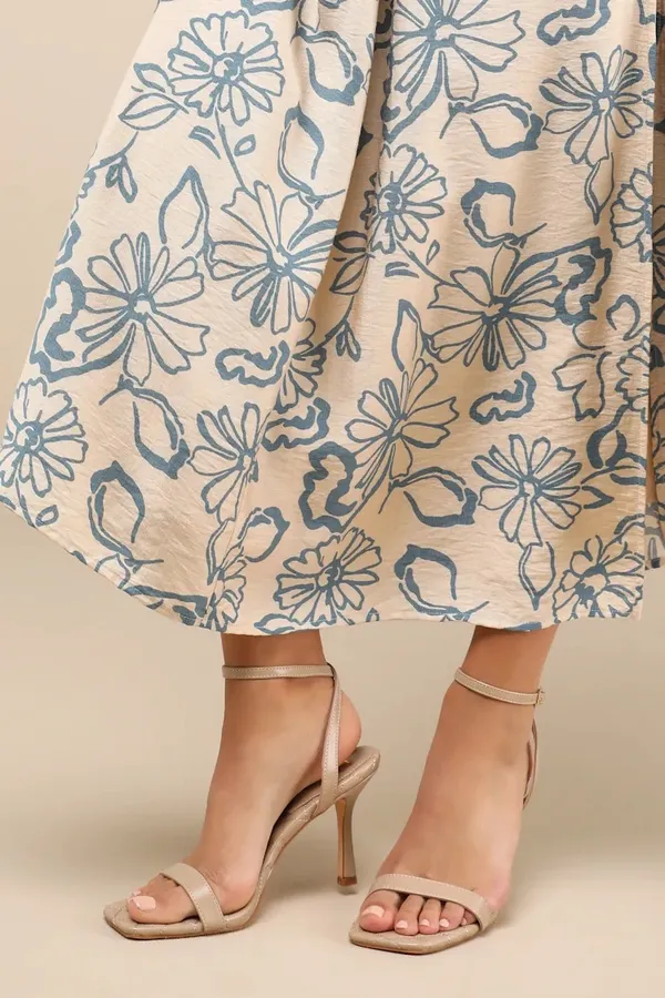 Lulus Nude Heels - Image 2
