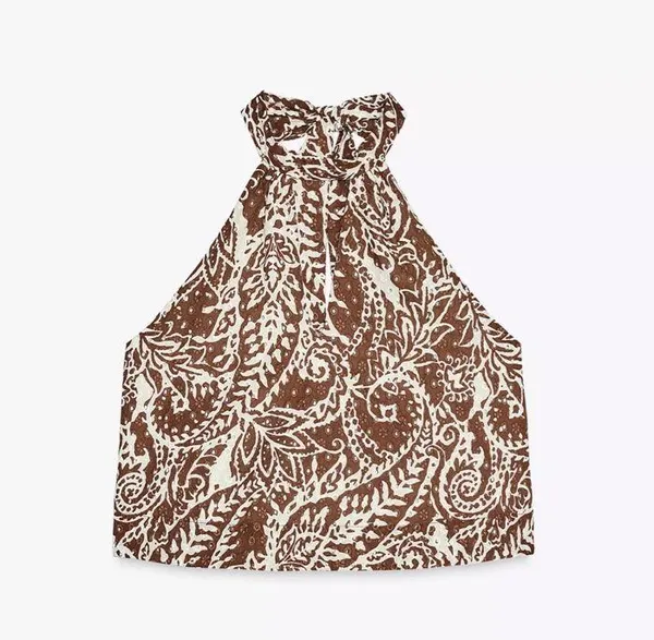 Embroidered Eyelet ZARA Top - Image 3