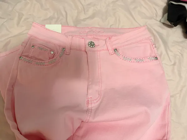 Pink Cowboy Jeans Size 28 - Image 2