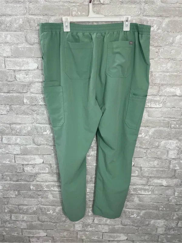 Figs Women's Straight Leg Scrub Pants - Minty Green - Image 4