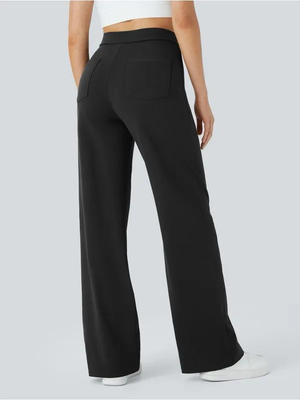 Halara DayStretch High Waisted Straight Leg Pants M - Image 3