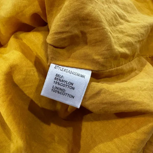 NWT Gianni Bini Mustard Lace Boho Dress - Image 12