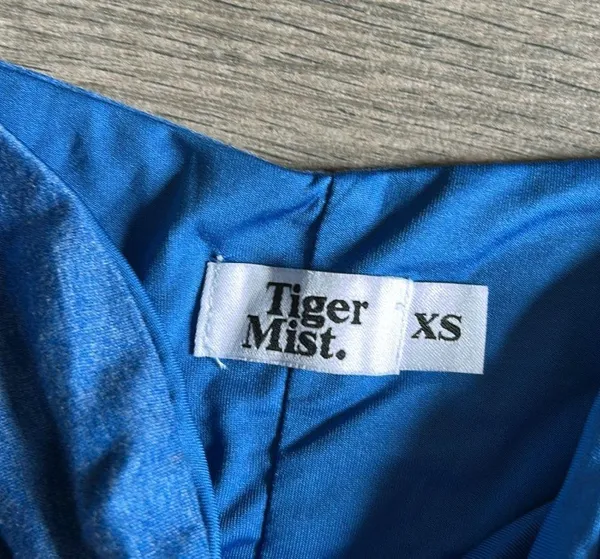 Tiger mist blue tube top - Image 3