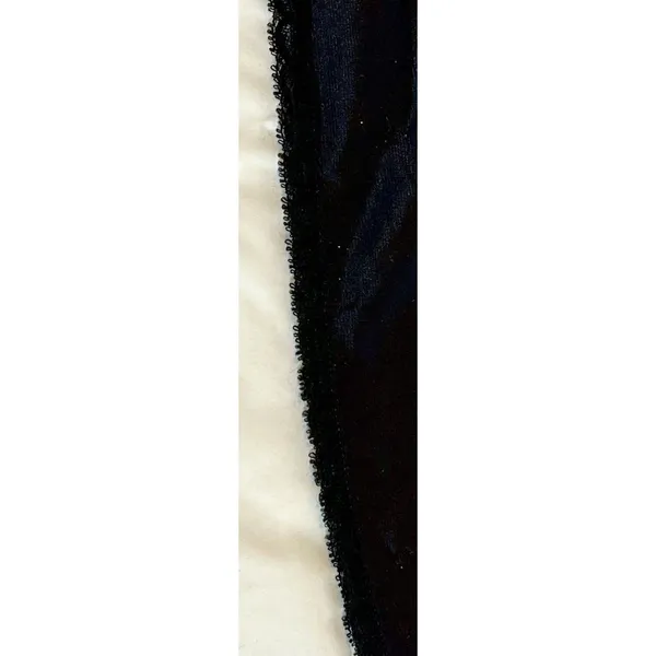 VTG Coquette Whimsigoth Black Half Slip Lace US Size L/28” Vanity Fair - Image 3