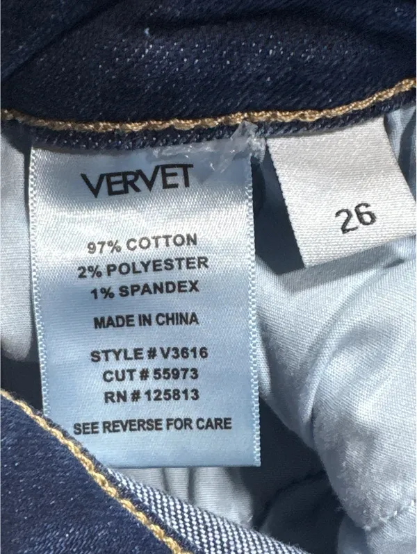 Vervet Wide-Leg Blue Denim Jeans - Comfy, Casual, and Ready - Image 3