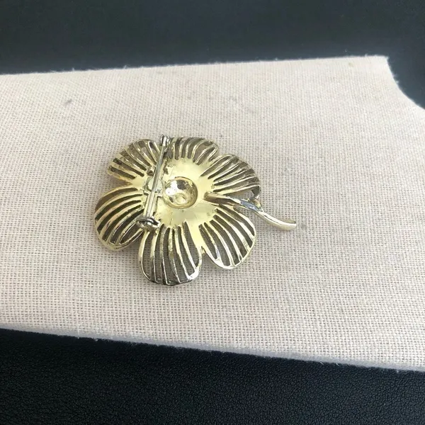 Vintage Flower Brooch - Image 2