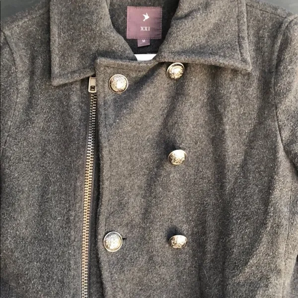 Forever 21 Wool Blend Coat - Image 4