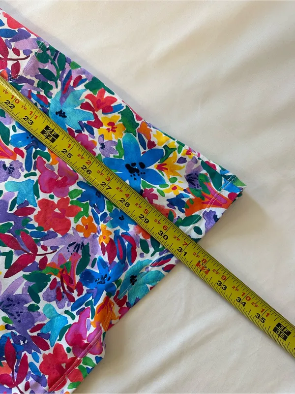 Tommy Bahama Multicolor Floral Off-Shoulder Girls Dress - Image 3