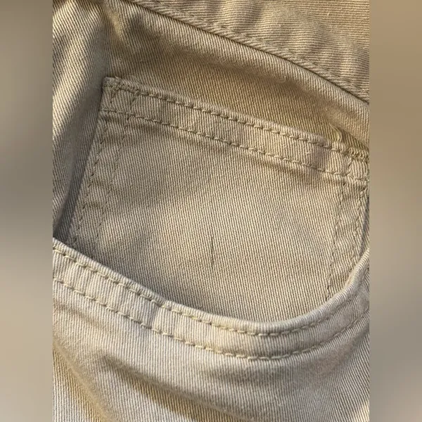 H&M Women’s Slim Fit Khaki Colored Pants SZ 34 - Image 9