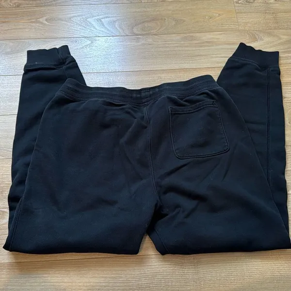 Abercrombie‎ and fitch black jogger sweats size medium - Image 8