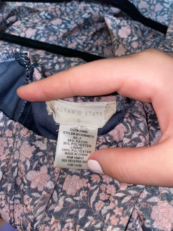 Altar'd State Floral Romper - Image 4