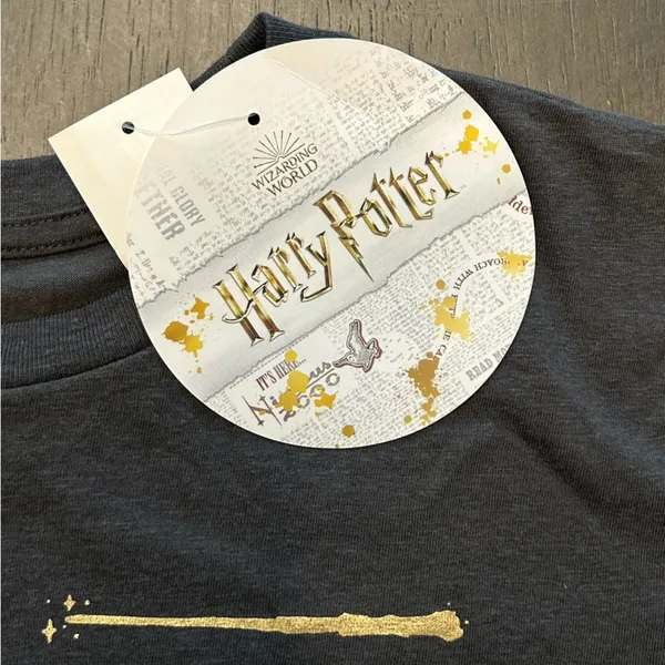 Harry Potter M NWT I Solemnly Swear Marauders Map Gray Tee Graphic Whimsigoth - Image 4