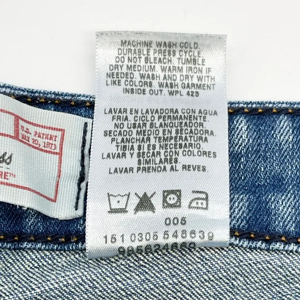 Y2K Levi Strauss Signature Womens Jeans 12 Bootcut Flap Pocket Stretch Indie - Image 10