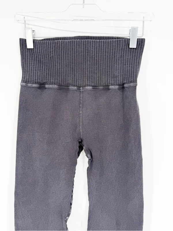 Free People Movement Good Karma High Waist 7/8 Leggings Women's M/L Grey Yoga - Image 5