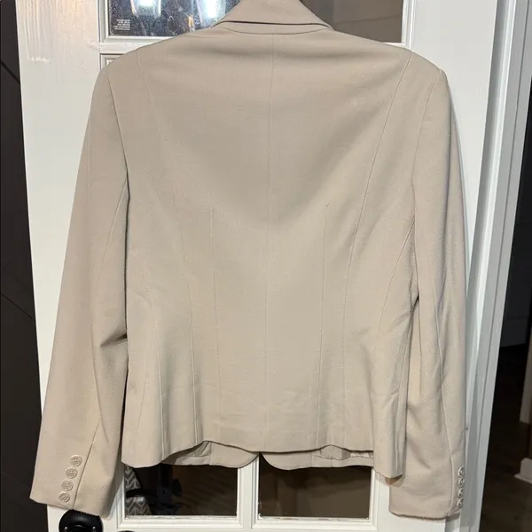 RAFAELLA Tan Blazer Jacket Size 6P - Image 4