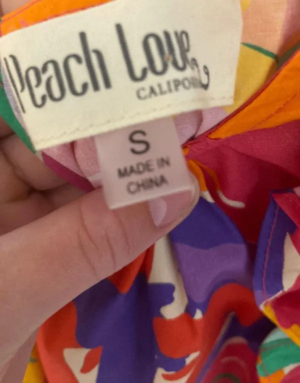 Peach Love Dress - Image 3