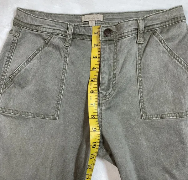 Wonderly sage green cargo jogger pants size 27 womens - Image 11