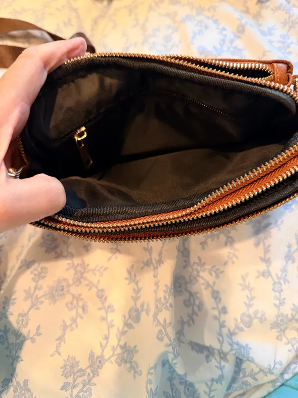TikTok Shop brown Crossbody Bag - Image 4