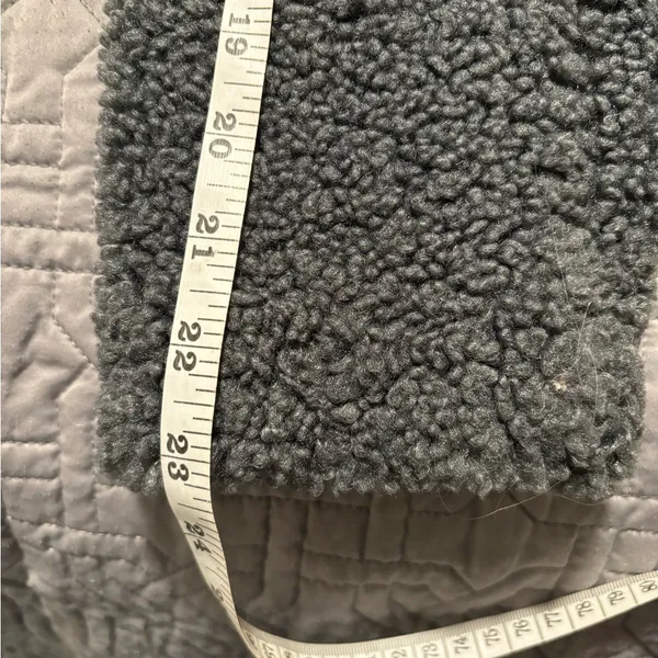Greylin grey teddy bear coat xs - Image 9