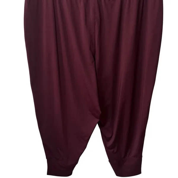 NEW Fabletics Maj Pocket Pant‎ Burgundy Moisture Wicking Athletic Outdoors 1X - Image 7