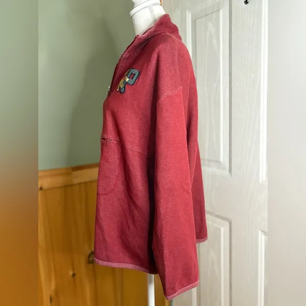 Vintage Disney Pooh 1/4 zip sweatshirt size M - Image 3