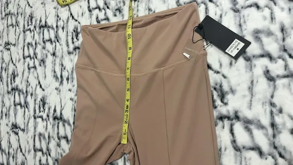 Kimberly C Womens High Waisted Flare Front Slit Contour Workout Leggings Sz M - Image 9