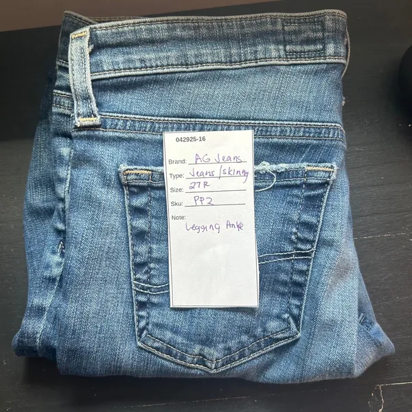 AG Adriano Goldschmied Distressed Jeans‎ 27R - Image 16