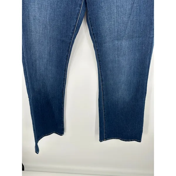 Lucky Brand Sofia Boot Ankle Medium Wash Blue Denim Jeans Womens‎ 14/32 AX35 - Image 3