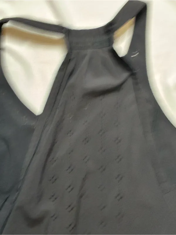 Lululemon black cut out tank top best - Image 3