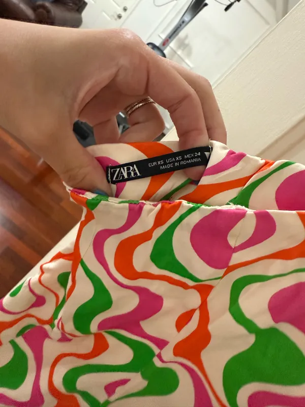 ZARA Colorful Dress Mini - Image 3