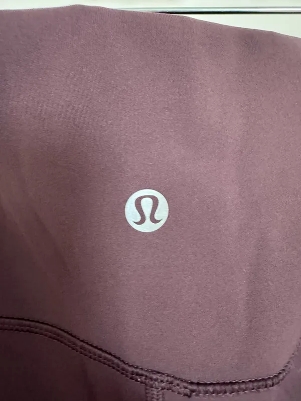 Lululemon purple leggings size 4 - Image 2