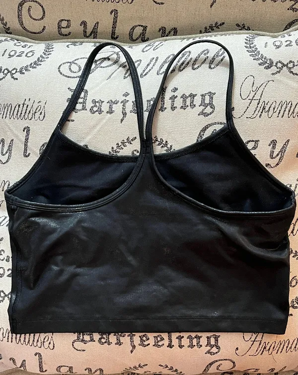 Aerie Offline The Hugger Crackle Racer back Sports Bra - Image 3