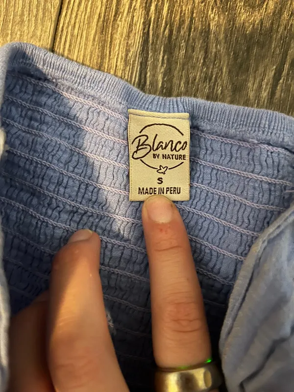 Blanco by Nature Dress Blue - Image 2