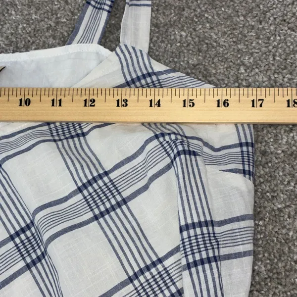 Holding‎ Horses Anthropologie Plaid Handkerchief Hem Dress XS/S Prairie Romantic - Image 5