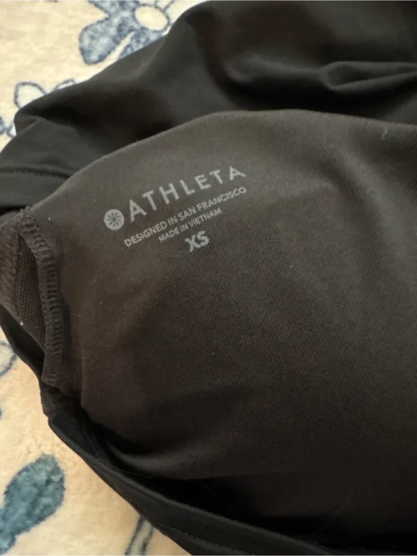Athleta Black High-Neck Swim Bikini Top - Image 3