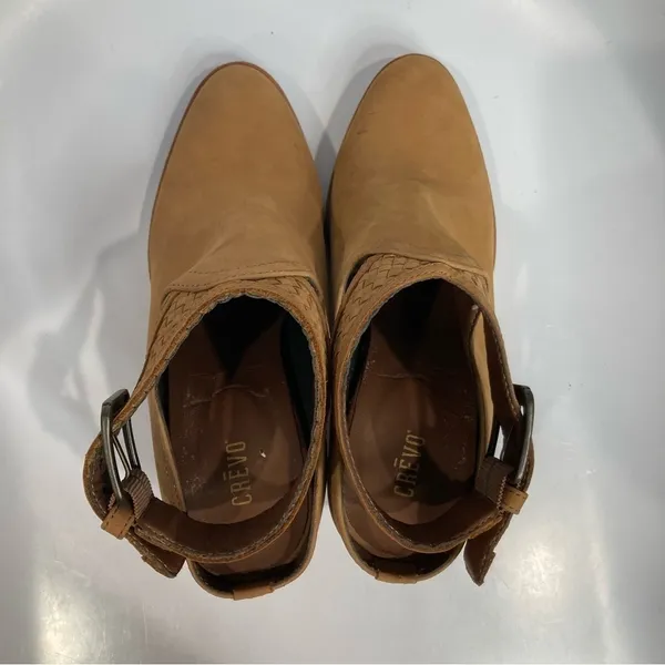 Crevo‎ Eva shootie tan leather size 10 - Image 7