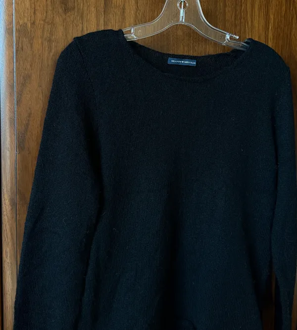 Brandy Melville Black Knit Sweater - Image 2