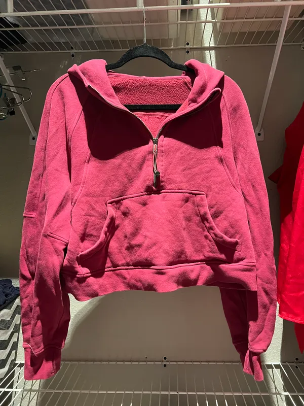 Scuba Oversized Half-Zip Hoodie - Image 2