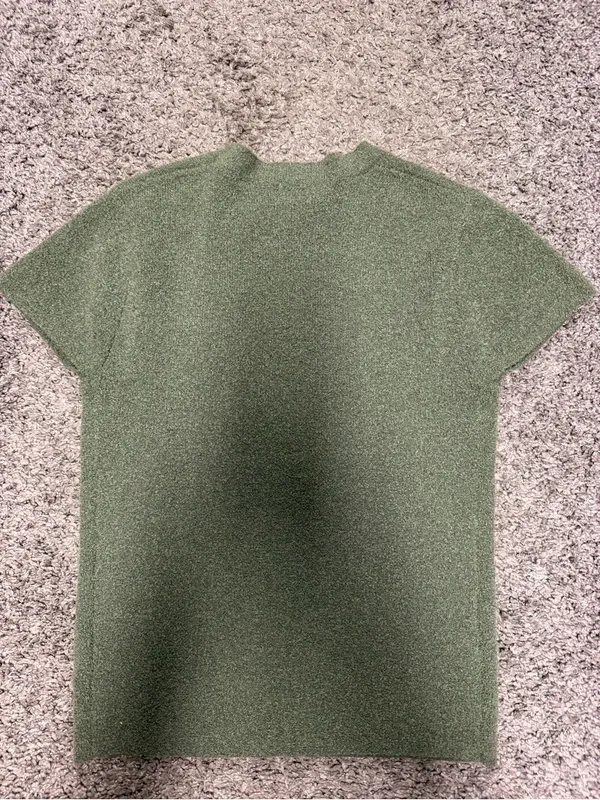 a new day Olive Green Short Sleeve Knit Top - Image 3