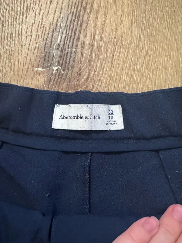 Abercrombie & Fitch Tailored Wide-Leg Dress Pants - Image 2