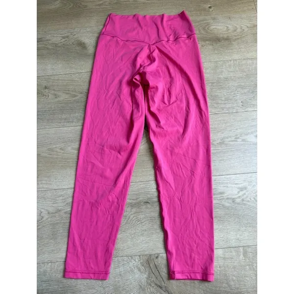 EUC OFFLINE By Aerie Real Me High Waisted 7/8 Crossover Legging PINK size L - Image 2