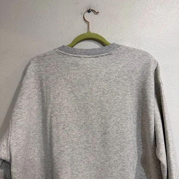 H&M Gray Monaco 64 France Graphic Oversized Sweatshirt Sz M NWT - Image 7