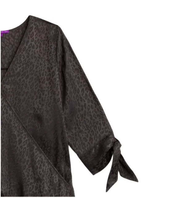 West Kei Allan Surplice Tie Sleeve High-Low Blouse - Image 6