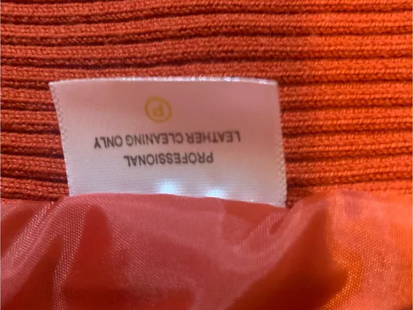 TEHAMA Women's Suede Button Jacket in Burnt Orange Size XL - Image 6
