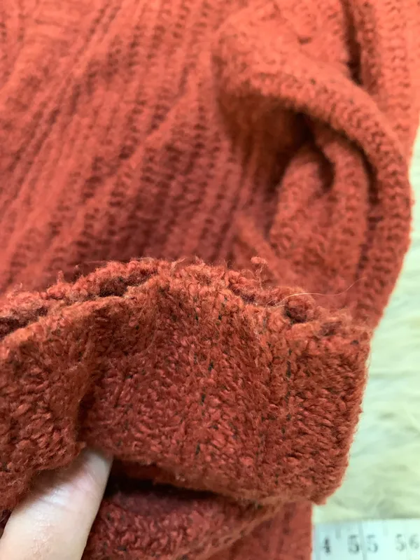 American Eagle Rust Color Button Up Cardigan XS - Image 6